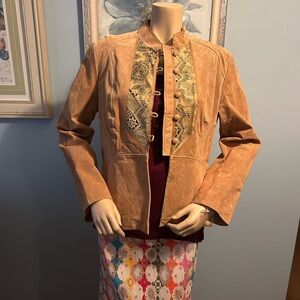 New vintage Sharif suede jacket